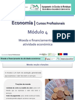 APRESENTAÇÃO - MÓD. 4 - Moeda e Financiamento Da Atividade Económica