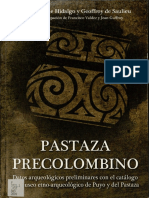 Carlos Duche Hidalgo, Geoffroy de Saulieu - Pastaza Precolombino - Datos Arqueológicos Preliminares Con El Catálogo Del Museo Etno-Arqueológico de Puyo y Del Pastaza - Abya-Yala (2009)