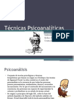 Técnicas Psicoanalíticas