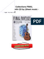Solo Guitar Collections FINAL FANTASY With CD by (Sheet Music - Apr 3, 2010)