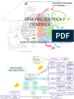 Psicología Precientifica y Cientifica