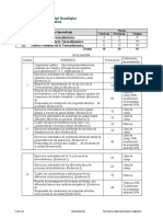 Unidades de aprendizaje y evaluación de termodinámica