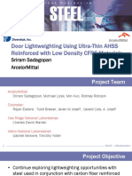 Sadagopan - ArcelorMittal-Door Lightweighting Using Ultra-Thin AHSS