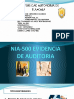Expo Nia-500 Evidencia de Auditoria