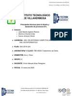 Investigación de Tecnicas para El Diseño y Desarrollo de Procesos ETL