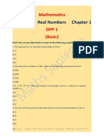 Class 10 Real Numbers: Mathematics