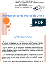 Fundamentos de Microsoft Office