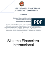 Sistema Financiero Internacional