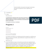 Evaluacion 3 Gerencia de Proyectos