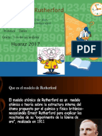 2°BIMESTRE - Modelo de Rutherford - 1ER AÑO - JILARY Y ABRIL - 2017