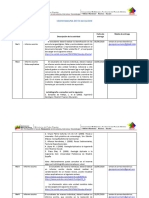 Cronograma de Evalución Geología Aplicada