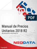 Manual de Precios Unitarios 2018R2 PDF
