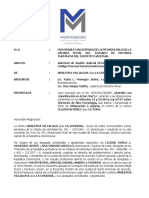 Solicitud de Auxilio Judicial Previo - La Condesa - Derecho Procesal Penal II PDF