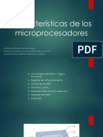 Características de Los Microprocesadores