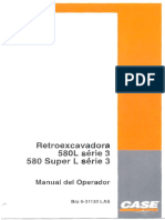 CASE Retroexcavadora 580 L Manual Del Operador PDF