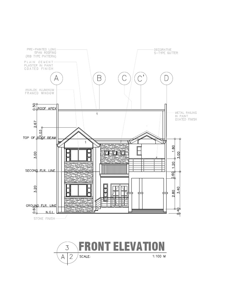 Front Elevation Design Overview | PDF