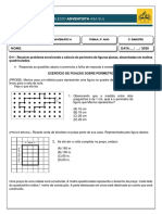 Perímetro de figuras em malhas quadriculadas