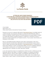 Papa Francesco - 20200518 - Istituto Cultura gp2 Angelicum