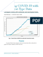 Analyzing COVID-19 With Mixed Test-Type Data: Contagion Trends With Molecular and Serological Tests