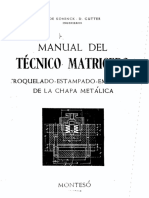 Manual Técnico Del Matricero
