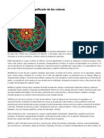 Los Mandalas y El Significado de Los Colores