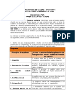 Informe Auditoria Interna