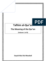 Tafhim Al-Qur'an Vol 1