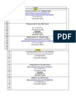 Horario de Clase