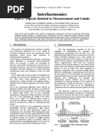 Interharmonics: Part 2: Aspects Related To Measurement and Limits