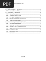 Understanding TM Law Outline