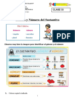 GeneroNumeroSustantivo