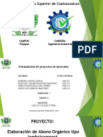 ITSCC Proyecto abono orgánico Arbonic