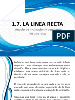 1.7. La Linea Recta