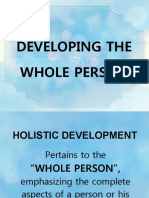 Developing The Whole Person