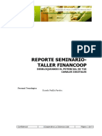 Informe Seminario-Taller Financoop
