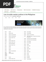List of Mobile Number Prefixes in The Philippines - TxtBuff News