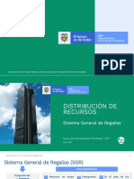 Presentación Distribución SGR Actualizada