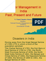 Disaster Management in India Past, Present and Future