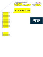 Don'T Forget To Edit: Input Data Sheet For E-Class Record