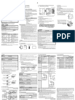 Fx3u 4ad, Installation Manual