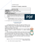 Evaluación Formativa N°2 Lenguaje Séptimo Básico