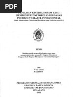 Download Penilaian Kinerja Saham Yang Membentuk Por to Folio by nataradri1806 SN46302960 doc pdf
