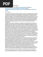 The mission of great saint of poor