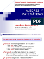 Ajedrez Y Matemáticas: Juan Luis Jaureguiberry