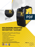 Soldadora Krafter INVERTER 160IGBT