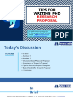 Tips For Writing PHD Research Proposal-TutorsIndia