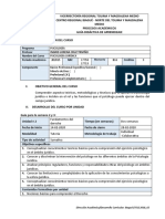 GUÍA DE APRENDIZAJE SEM 2 Y 3