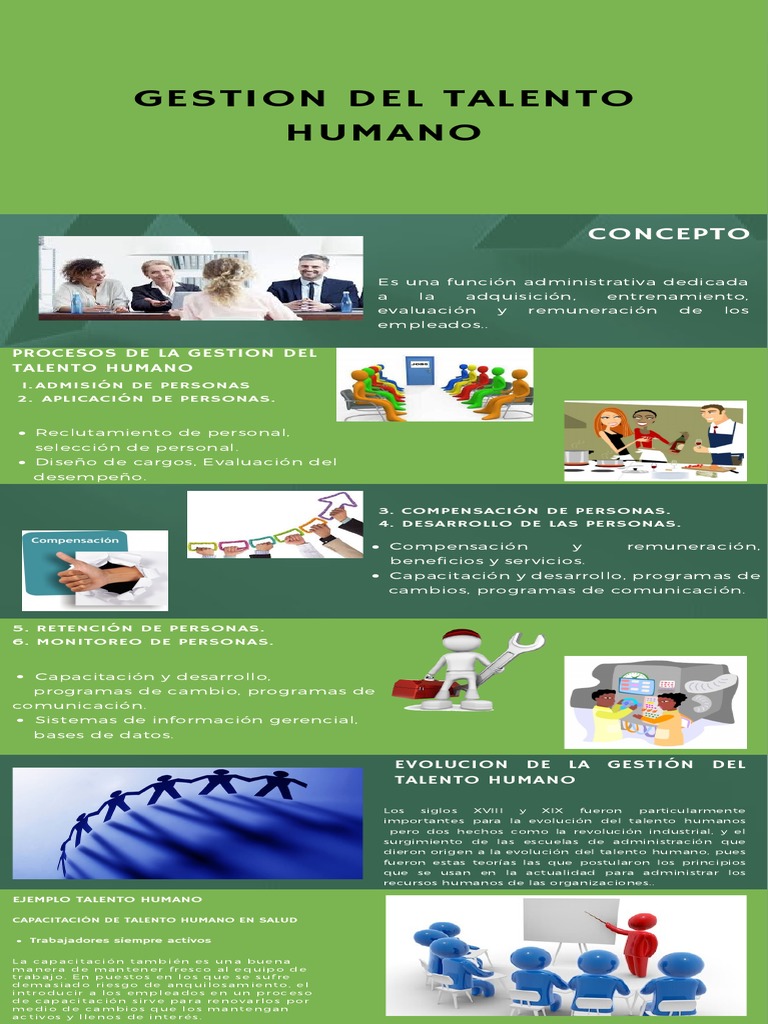 Infografia La Gestin Del Talento En Rrhh