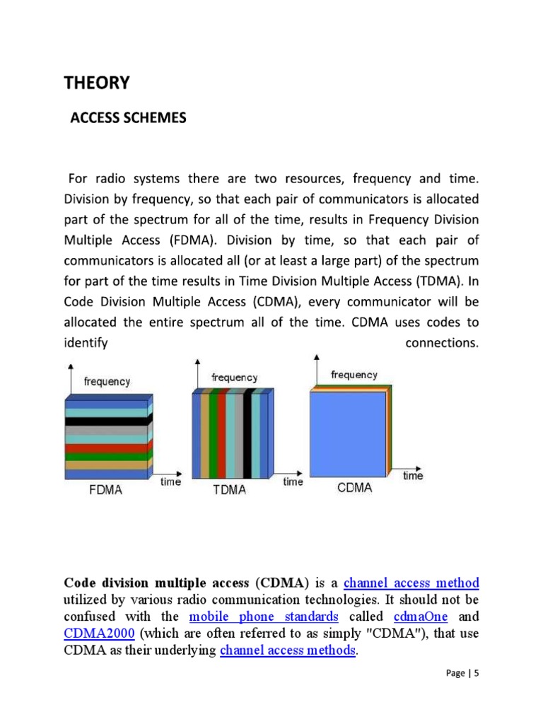 Exp CDMA-2019-1 Parte1 PDF | PDF | Channel Access Method ...