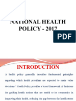 National Health Policy 2017